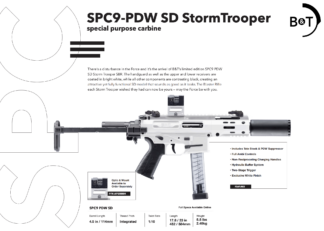 Stormtrooper SPC9-PDW SD Pistol Complete Package